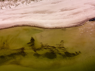 Wall Mural - Shoreline with clear water