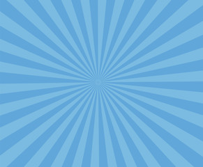 Wall Mural - blue art striped background. modern stripe rays background. abstract blue background with sun rays.