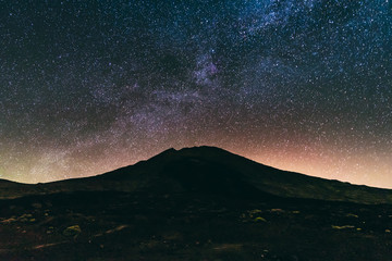 Astrophotography Milkyway in Tenerife
