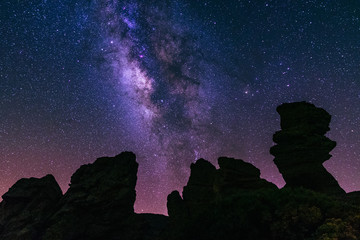 Astrophotography Milkyway in Tenerife