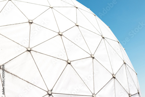 Fotomural radar station - dome / radome on