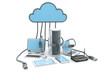© Crystal light - Cloud computing devices