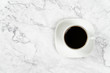 © marine0014 - coffee cup on marble table background,
