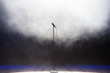 © nagaets - Live music background.Microphone and stage lights.Sing and karaoke