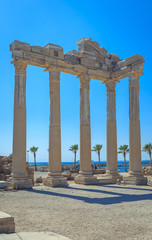 coast of the Mediterranean Sea in Turkey