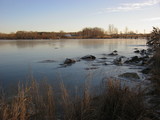 Fototapeta Na drzwi - Ice on the lake