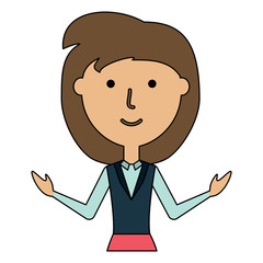 Poster - cartoon mom icon