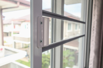 mosquito net wire screen on house window protection against insect