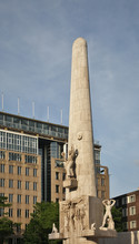 National Monument At Dam Square In Amsterdam. Netherlands