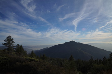 Wall Mural - mountain and sky