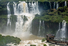 Impressive Falls In Brazil