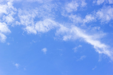 blue sky with clouds background