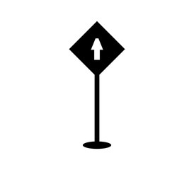 Sticker - road sign icon