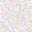 Abstract triangle background. Colorful holographic design triangular vector pattern.