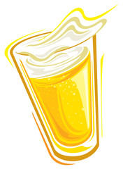 Sticker - Pint of beer,