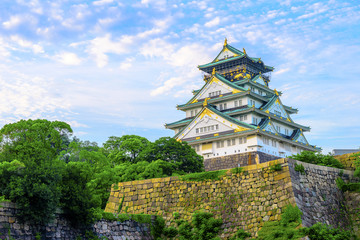 Wall Mural - 大阪城の風景