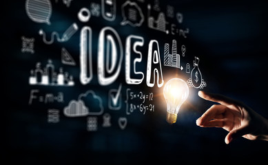 Poster - Bright idea for success