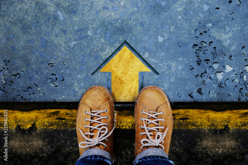 Fotomural Motivation and Success Concept
