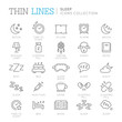 Collection of sleep related icons