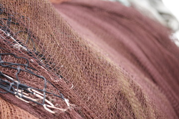 Colorfoul fishing nets