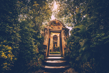 Old buddha statue