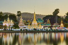 Wat Jongkham The Most Favourite Place For Tourist In Mae Hong Son