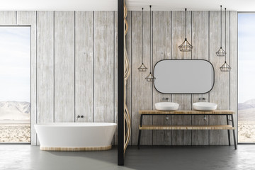 scandinavian modern bathroom