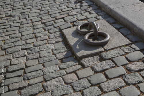 Fotografía Quay and Cobblestones, Christianshavn, Copenhagen