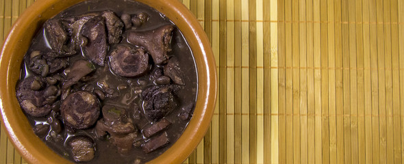 Feijoada brazilian traditional food