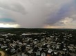 Storm Cloud Rolling In Aerial - Central Massachusetts