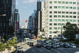 Fototapeta  - 大阪の交通道路