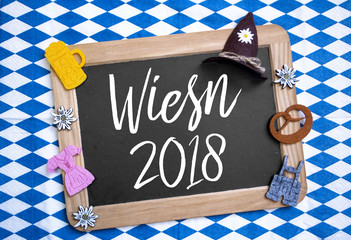 Wall Mural - Oktoberfest Wiesn 2018