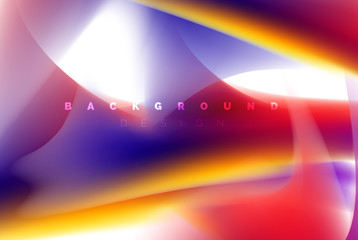 Holographic paint explosion design, fluid colors flow, colorful storm. Liquid mixing colours motion concept, trendy abstract background layout template for business presentation, app wallpaper banner