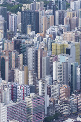  Aerial view of Hong Kong City