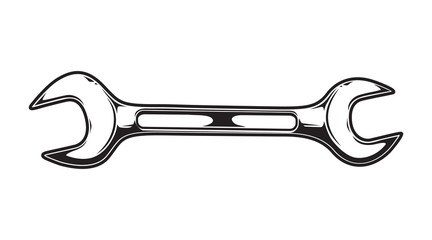 Vintage wrench or spanner repair tool