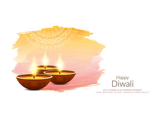 Abstract religious Happy Diwali background