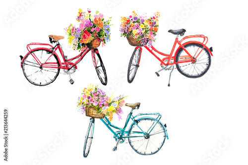 hand painted bicycle