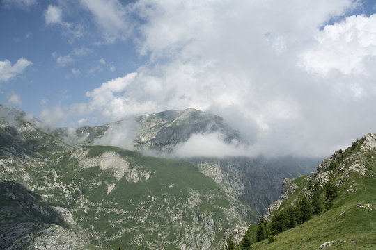 Fototapete - Alpi Marittime