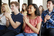 © Monkey Business - Group Of High School Students Applauding Presentation