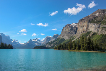 lake in the mountains