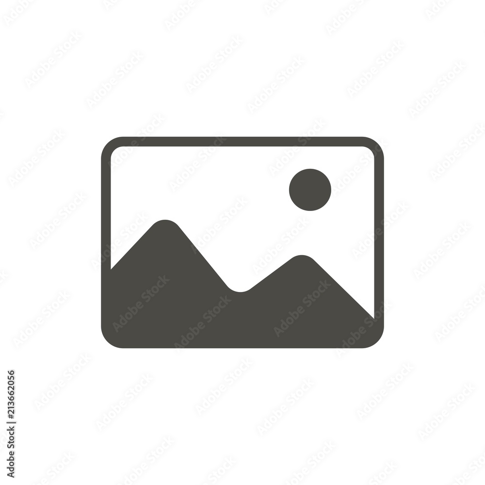 Add photo icon vector. Image symbol. Trendy flat picture, ui sign ...
