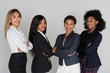 Group Of Four Businesswomen