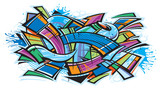 Fototapeta Fototapety dla młodzieży do pokoju - Graffiti art