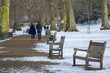 UK, England, London, St. James's Park in snow