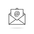 © Александр Ваганов - Mail sign icon. Flat design style. Vector illustration, eps10