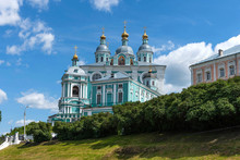 The Cathedral Church Of The Assumption In Smolensk, Russia.