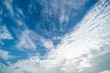 © khobenz - Clear blue sky with clouds background