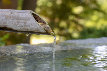 Trickling Water from steal pipe