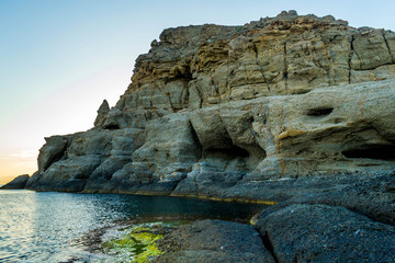 Wall Mural - Sunset at the sea