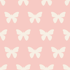 Foto zasłona wzór nowoczesny motyl